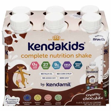 Kendakids Complete Nutrition ShakeBuy 1 Get 1 FREEFree item of equal or lesser price.
Creamy Chocolate, Velvety Vanilla, or Smooth Strawberry, 6-pk. 8-oz pkg.