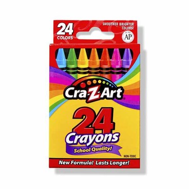 Cra-Z-Art CrayonsBuy 1 Get 1 FREEFree item of equal or lesser price.
24-ct.; or Colored Pencils, 12-ct. box