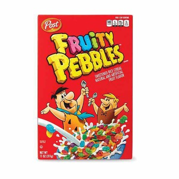 Post Fruity Pebbles CerealBuy 1 Get 1 FREEFree item of equal or lesser price.
Or Cocoa Pebbles or Honey Bunches of Oats, 11 or 12-oz box