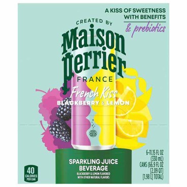 Maison Perrier French Kiss Juice BeverageBuy 1 Get 1 FREEFree item of equal or lesser price.
Sparkling, 6-pk. 330-mL can