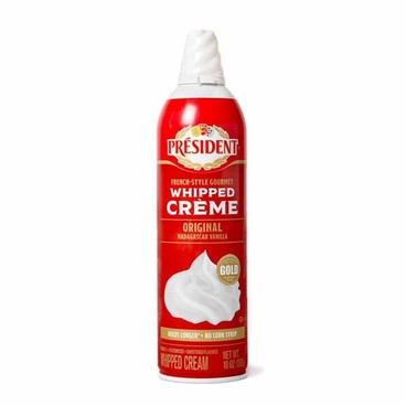 Pr&eacute;sident Whipped Cr&egrave;meBuy 1 Get 1 FREEFree item of equal or lesser price.
Original Madagascar Vanilla or Extra Creamy, 10-oz can