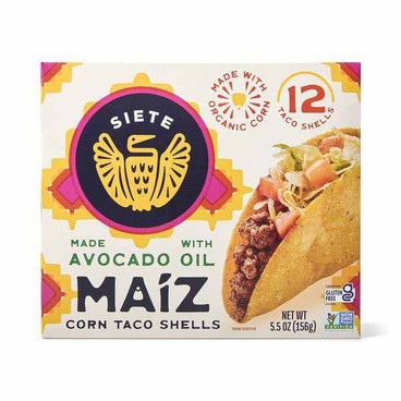 Siete Taco ShellsBuy 1 Get 1 FREEFree item of equal or lesser price.
5.5-oz box, or Taco or Fajita Seasoning, 1 or 1.31-oz pkg., Botana Sauce, 8.5 or 10-oz bot., or Refried Beans, 16-oz can
