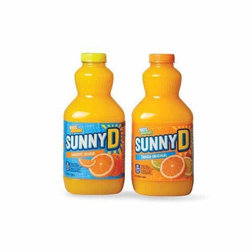 Sunny D Citrus PunchBuy 1 Get 1 FREEFree item of equal or lesser price.
Orange Flavored: Tangy Original or Smooth Orange, 64-oz; or Passion Fruit Juice Drink, 64-oz bot.