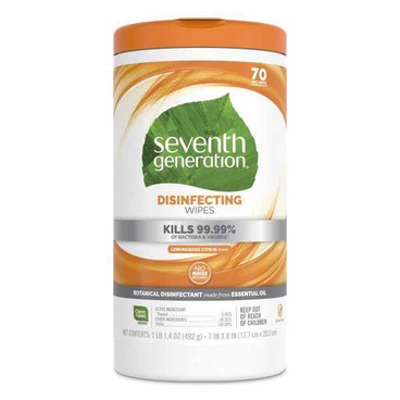 Seventh Generation WipesBuy 1 Get 1 FREEFree item of equal or lesser price.
70-ct. cnstr.; or Toilet Bowl Cleaner, 24-oz bot.; or Disinfecting Bathroom Cleaner, 26-oz bot.