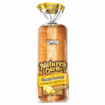 Nature's Own ButterbreadBuy 1 Get 1 FREEFree item of equal or lesser price. 
20-oz bag; or Hot Dog or Hamburger Butter Buns or 100% Whole Wheat Hamburger Buns, 8-ct. 15 or 16-oz bag