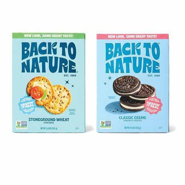 Back to Nature CookiesBuy 1 Get 1 FREEFree item of equal or lesser price.
Or Crackers, 5 to 9-oz box