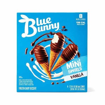 Blue Bunny Mini Swirls Frozen Dairy DessertBuy 1 Get 1 FREEFree item of equal or lesser price.
8-ct. ctn.