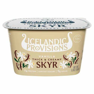 Icelandic Provisions Skyr YogurtBuy 1 Get 1 FREEFree item of equal or lesser price.
4.4 or 5.3-oz cup