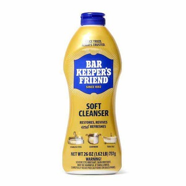 Bar Keepers Friend CleanserBuy 1 Get 1 FREEFree item of equal or lesser price.
Liquid, With the Power of Citric Acid, 26-oz bot.
