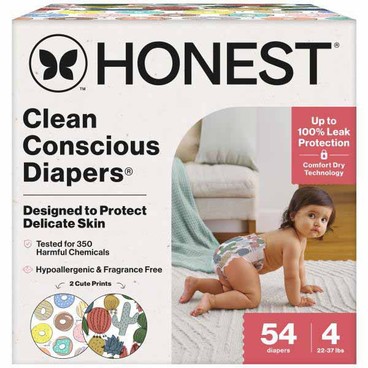 Honest Clean Conscious DiapersBuy 1 Get 1 FREEFree item of equal or lesser price.
32 to 62-ct. pkg.