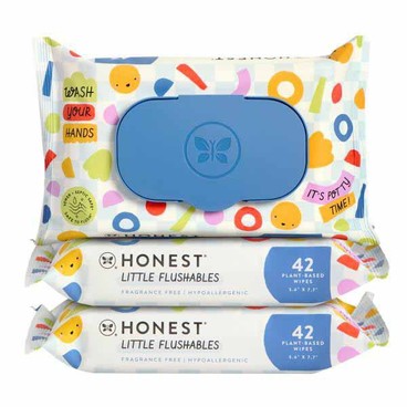 Honest Little Flushables Baby WipesBuy 1 Get 1 FREEFree item of equal or lesser price.
126-ct. pouch