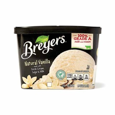 Breyers Ice CreamBuy 1 Get 1 FREEFree item of equal or lesser price.
Or Frozen Dairy Dessert, 1.5-qt. ctn.