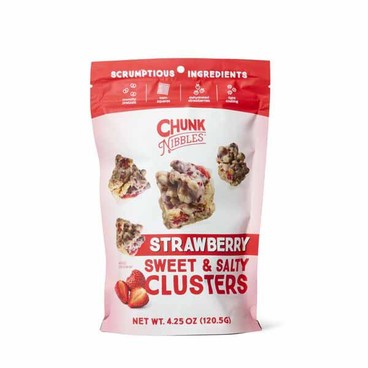 Chunk Nibbles Sweet & Salty ClustersBuy 1 Get 1 FREEFree item of equal or lesser price.
Strawberry, Peanut Butter & Chocolate, or Toffee, Located in the Deli, 4.25-oz pkg.