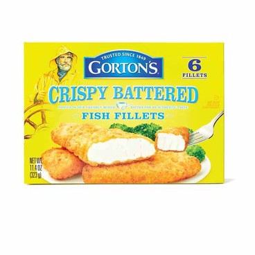 Gorton's Fish Fillets or SticksBuy 1 Get 1 FREEFree item of equal or lesser price.
Or Shrimp, 8 to 14-oz; or Savannah Classics Hushpuppies, 16-oz pkg.