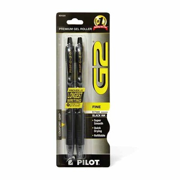 Pilot G2 Premium Gel Roller PensBuy 1 Get 1 FREEFree item of equal or lesser price.
Refillable, 2-ct. pkg.