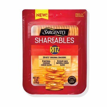 Sargento Shareables Cheese SnacksBuy 1 Get 1 FREEFree item of equal or lesser price.
6-oz tray