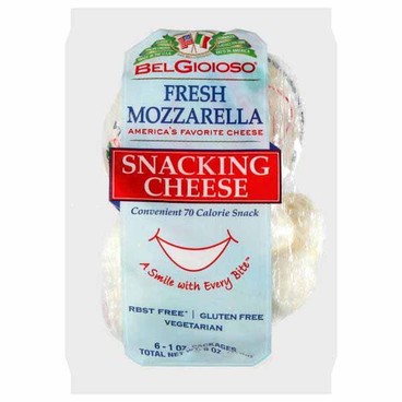 Belgioioso Snacking CheeseBuy 1 Get 1 FREEFree item of equal or lesser price.
Fresh Mozzarella; or Parmesan or Fontina, Packed With Protein, Perfectly Portioned, 6-oz pkg.