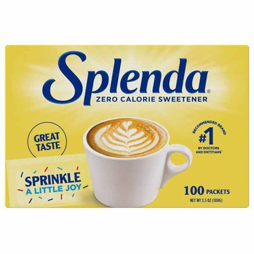 Splenda SweetenerBuy 1 Get 1 FREEFree item of equal or lesser price.
100 or 200-ct. or 3.38 to 32-oz or Sweetened Condensed Milk, 14-oz pkg. 
(Excluding Splenda 400-ct.)