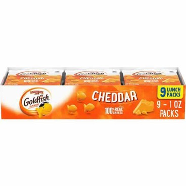 Pepperidge Farm Goldfish Baked Snack CrackersBuy 1 Get 1 FREEFree item of equal or lesser price.
9-ct. 8.1 or 9-oz pkg.; or Milano, Nantucket, or Chessmen Cookies, 10-ct. 7.5 to 10-oz pkg.