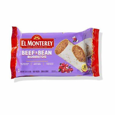 El Monterey BurritosBuy 1 Get 1 FREEFree item of equal or lesser price.
Or Chimichangas, 30.4 or 32-oz pkg.