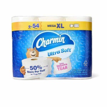 Charmin Bathroom TissueBuy 1 Get 1 FREEFree item of equal or lesser price.
Mega XL Rolls, 9-roll pkg.