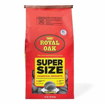 Royal Oak CharcoalBuy 1 Get 1 FREEFree item of equal or lesser price.
Briquets, 10 to 14.6-lb bag