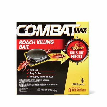 Combat Roach BaitBuy 1 Get 1 FREEFree item of equal or lesser price.
Quick Kill Formula; or Platinum Roach Killing Gel, or Ant Killing Bait Stations, or Max Ant Bait, 4 to 12-ct. pkg. or 30g tube