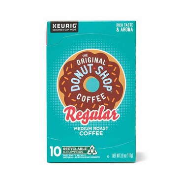 Donut Shop K-Cup CoffeeBuy 1 Get 1 FREEFree item of equal or lesser price.
Or Green Mountain or McCaf&eacute;; or Swiss Miss Hot Cocoa, 10-ct. box