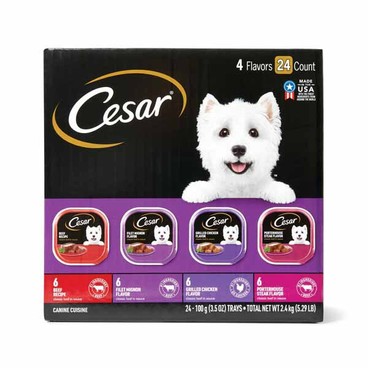 Cesar Dog FoodBuy 1 Get 1 FREEFree item of equal or lesser price.
24-pk. 3.5-oz pkg.