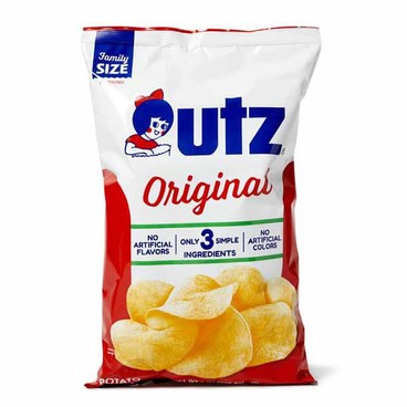 Utz Family Size Potato ChipsBuy 1 Get 1 FREEFree item of equal or lesser price.
Or Kettle Chips, 7.75 or 8-oz; or Zapp's Kettle or Party Size Chips, 8-oz or Pretzels, 10-oz bag
