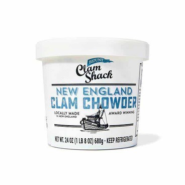 Clam Shack ChowderBuy 1 Get 1 FREEFree item of equal or lesser price.     
Or Bisque or Gumbo Soup, Available in the Grab and Go Section of the Deli, Ready-to-Heat and Enjoy, 24-oz pkg.