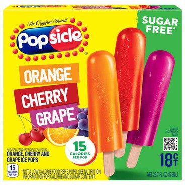 Popsicle Ice Pops or Fudgsicle Original Fudge BarsBuy 1 Get 1 FREEFree item of equal or lesser price.
6-ct. or 29.7-oz box
