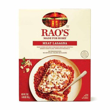 Rao's Family Size PastaBuy 1 Get 1 FREEFree item of equal or lesser price.
Lasagna, Meatballs & Sauce, or Rigatoni Bolognese, 24 to 27-oz box