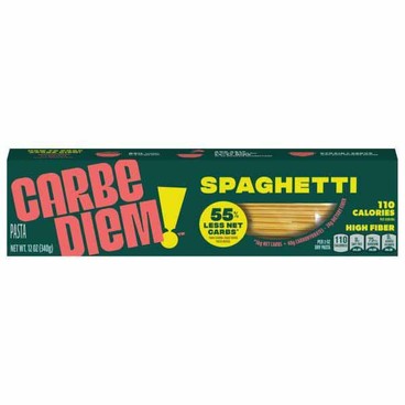 Carbe Diem! PastaBuy 1 Get 1 FREEFree item of equal or lesser price. 
55% Less Net Carbs, 12-oz pkg.