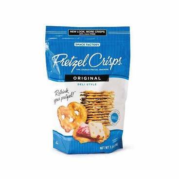 Snack Factory Pretzel CrispsBuy 1 Get 1 FREEFree item of equal or lesser price.
5 or 7.2-oz pkg. 
(Excluding Chocolate Varieties)