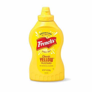 French's MustardBuy 1 Get 1 FREEFree item of equal or lesser price.
12 or 14-oz bot.