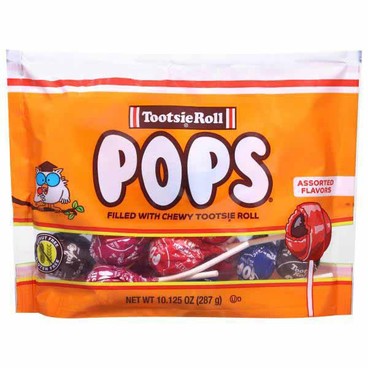 Tootsie Roll PopsBuy 1 Get 1 FREEFree item of equal or lesser price.
Or Midgees; or Charms Blow Pop Juniors, 10.125 to 15-oz bag
