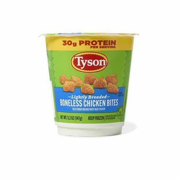 Tyson Chicken BitesBuy 1 Get 1 FREEFree item of equal or lesser price.
Or Nuggets, Fully Cooked, 5.2 or 5.3-oz pkg.