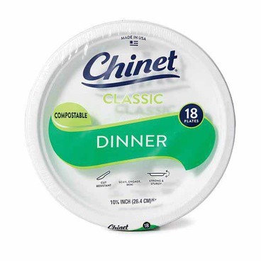 Chinet Classic White Dinner PlatesBuy 1 Get 1 FREEFree item of equal or lesser price.
18-ct. pkg. or Lunch Plates, 34-ct. pkg.