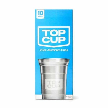 Top Cup Aluminum CupBuy 1 Get 1 FREEFree item of equal or lesser price.
20-oz, Recyclable, 10-ct. pkg.