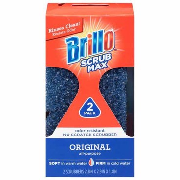 Brillo Scrub Max SpongeBuy 1 Get 1 FREEFree item of equal or lesser price.
2-ct. box