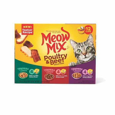 Meow Mix Cat FoodBuy 1 Get 1 FREEFree item of equal or lesser price.
12-ct. 33-oz pkg.