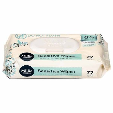 Millie Moon Sensitive WipesBuy 1 Get 1 FREEFree item of equal or lesser price.
72-ct. pkg.