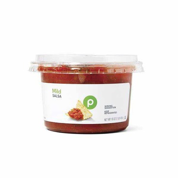 Publix SalsaBuy 1 Get 1 FREEFree item of equal or lesser price. 
Mild, Medium, Black Bean & Corn, or Mango & Peach, Located in the Deli, 16-oz pkg.