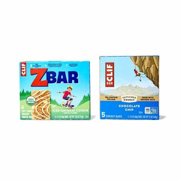 Clif Zbar Organic BarsBuy 1 Get 1 FREEFree item of equal or lesser price.
Or Protein; or Clif Bar Sustained Energy Bars, 5 or 6-ct. box