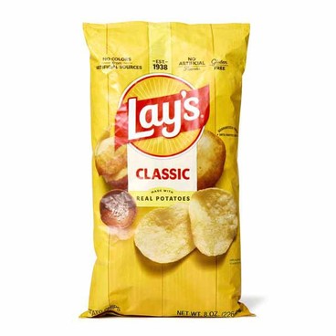 Lay's Potato ChipsBuy 1 Get 1 FREEFree item of equal or lesser price.
Or Poppables Potato Snacks, 4.75 to 8-oz bag 
(Excluding Baked, Kettle, Simply, and Party Size)