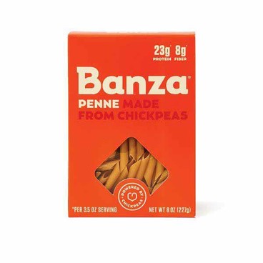 Banza Penne PastaBuy 1 Get 1 FREEFree item of equal or lesser price.
Made From Chickpeas, 8-oz box