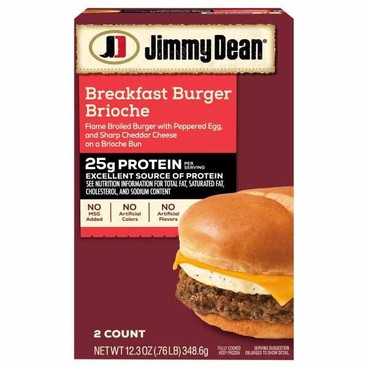 Jimmy Dean Sausage CroissantBuy 1 Get 1 FREEFree item of equal or lesser price.
Spiral, 13.3-oz; or Breakfast Burger Brioche, 12.3-oz box