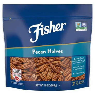 Fisher Chef's Naturals Pecans or WalnutsBuy 1 Get 1 FREEFree item of equal or lesser price.
10-oz bag