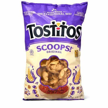 Tostitos Tortilla ChipsBuy 1 Get 1 FREEFree item of equal or lesser price.
9 to 13-oz; or Miss Vickie's Kettle Cooked Potato Chips, 7.5-oz bag 
(Excluding Baked, Simply, and Party Size)